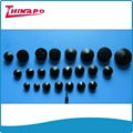 custom silicone rubber tube stopper sealing plug cork 2