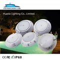 Wall recessed or wall mounted resin filled LED underwater swimming pool light 2