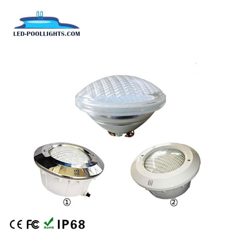  LED PAR56 pool light with Stainless Steel or PC Material