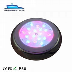 RGB High-power Resin Filled Wall Hang LED Swimming Pool Light