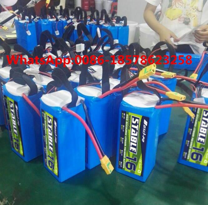  6S 22.2V RC Lipo Battery Packs 8000mah 10000mah 12000mah 16000mah 22000mah. 5