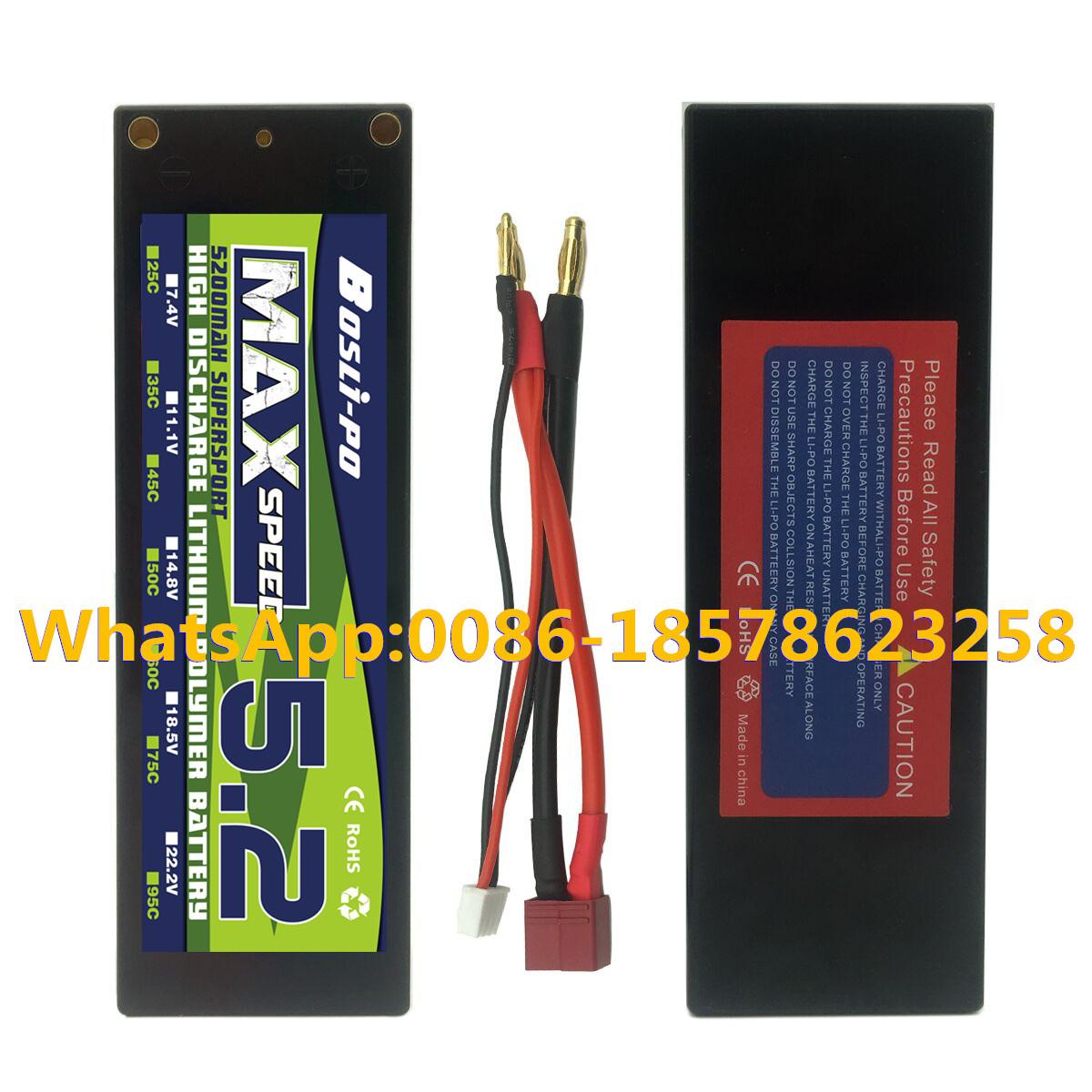 4000mah 5200mah 6000mah 8000mah 3S 4S RC Lipo Batteries for RC Car Racing.