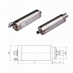 high speed electrical spindles with 800w