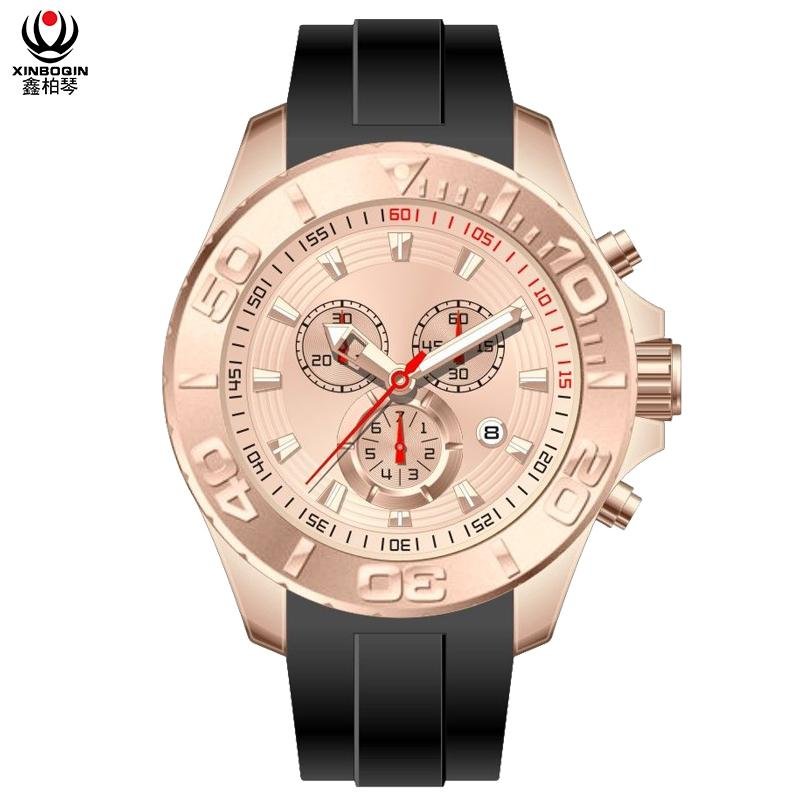 XINBOQIN Chinese Manufacture Wholesale Retail sale Fashion Men's watch OEM 