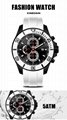 XINBOQIN Factory Custom Multifunction Men's Quartz Stainless Steel Watch 2