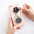 Mobile Phone Socket Stent Finger Holders Ring Metal Stands With Car Holder