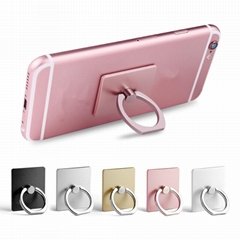 Box Packaging Finger Loops Mobile Phone Ring Holder with Hook for Car