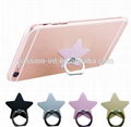 Universal Star shape phone Ring Holder Mobile Phone Stand for iPhone