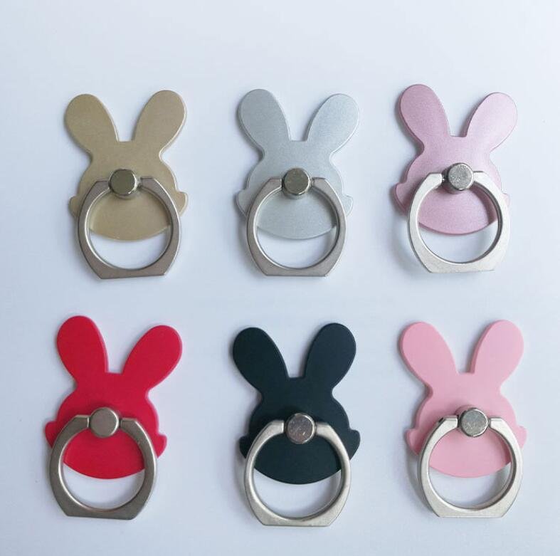 Custom metal cute ring holders for mobile phone stand ring