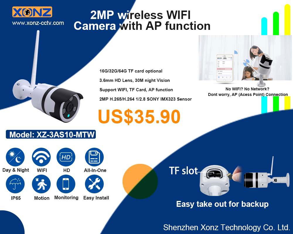  hot sale camera 2MP Mini PTZ IP Camera