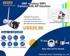  hot sale camera 2MP Mini PTZ IP Camera