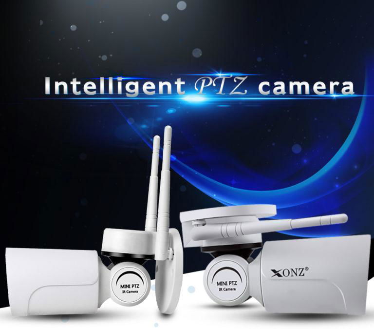 MINI WIFI IP PTZ camera  high-definition with 4X Zoom Lens 2