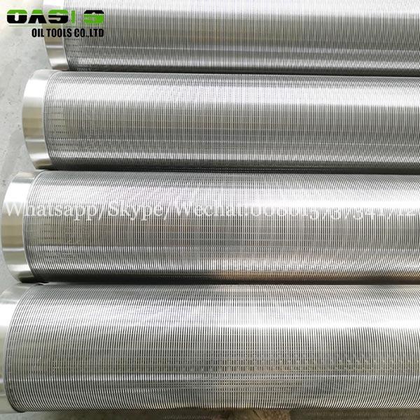 China supplier provide stainless steel 304 316L wedge wire screen water filter 2