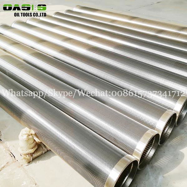 China supplier provide stainless steel 304 316L wedge wire screen water filter 4