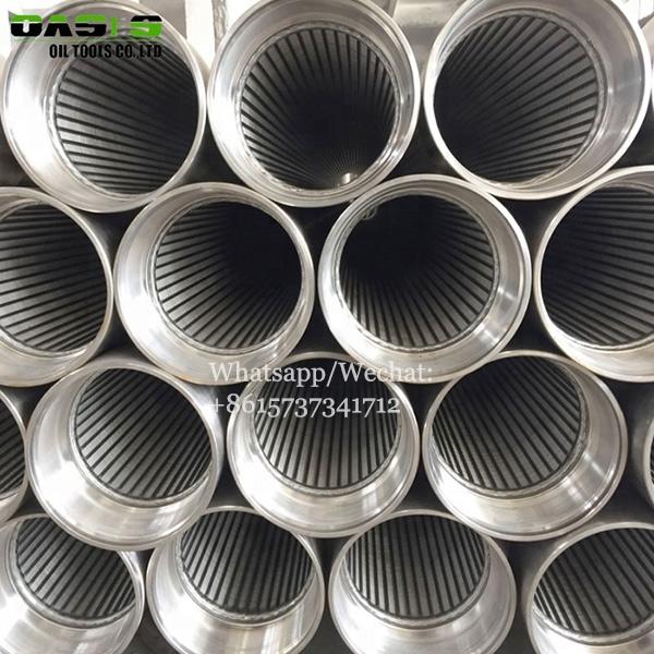 Factory supply stainless steel Johnson wedge V wire wound screen pipe 5