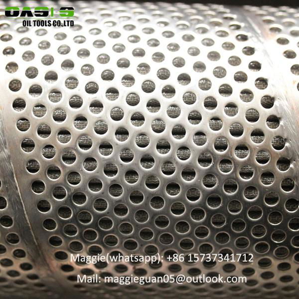 Premium Sand Control Screens Multi-Layer mesh screen pipes gas well screens 4