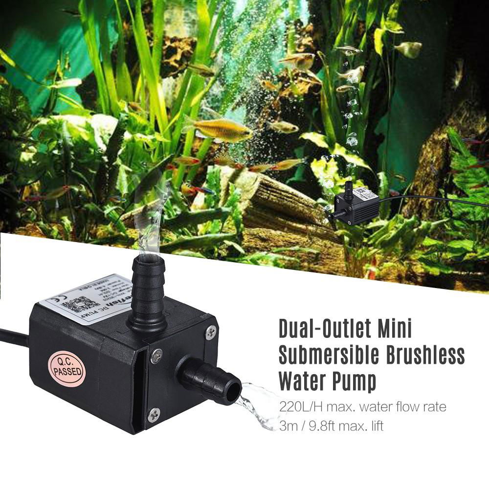 Brushless Quiet Brushless Micro Submersible Medical Water Amphibious Pumps 4