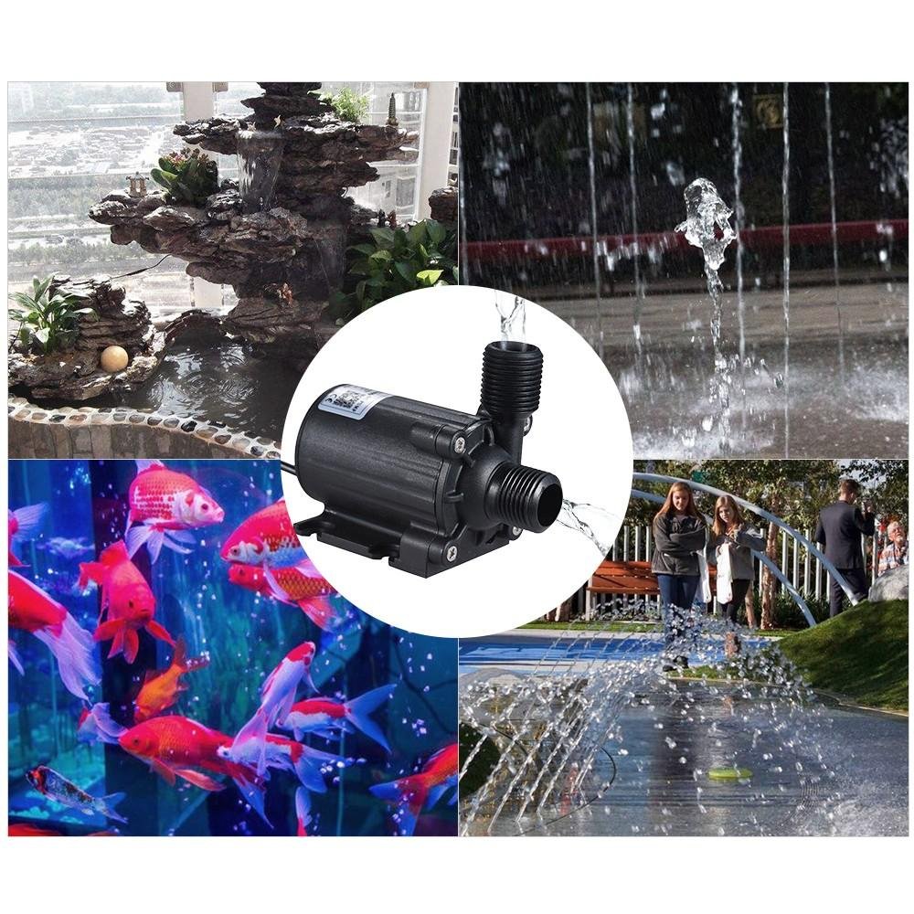 DC 12V Brushless Irrigation Water Submersible Pumps for Craft Fountain 2
