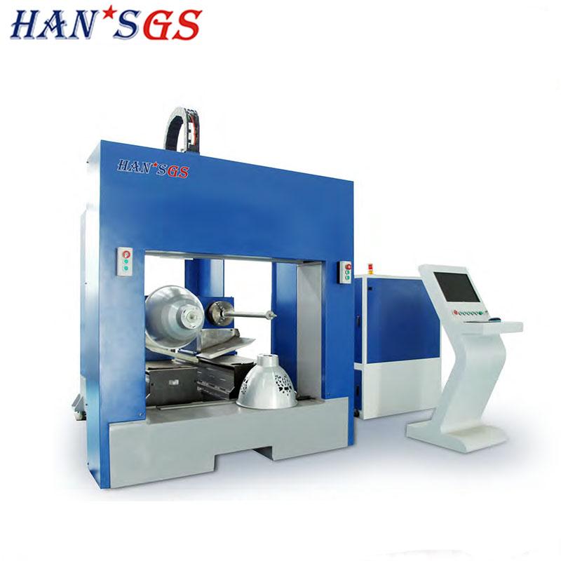 New Design CNC Sheet Metal Lampshade Laser Cutting Machine For Lightings GSLFS1010 HANS GS