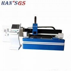 1500w 2000w GS-LFD3015 laser cutting machine with small pipe cutting device