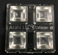 2X2 lens module LED optics for High bay 60 degree