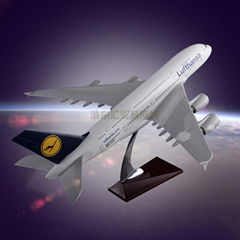 Plane OEM Airbus380 Lufthansa Airlines Resin