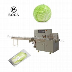 Box-unit flow cabbage packaging machine