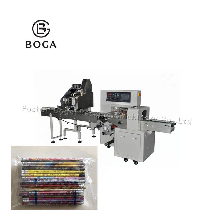 5-100pcs/bag pencils counting and packaging machine