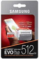 SAMSUNG 512GB EVO PLUS MICRO SD CARD CLASS 10 5