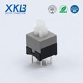 Key switch inner button self-locking key switch lockless key switch 1