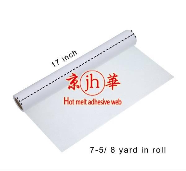 Hot melt adhesive film looks like non woven fabric for compositing 5