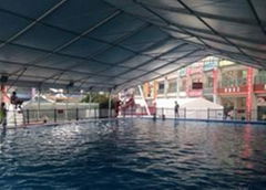 Sunshade of outdoor natatorium