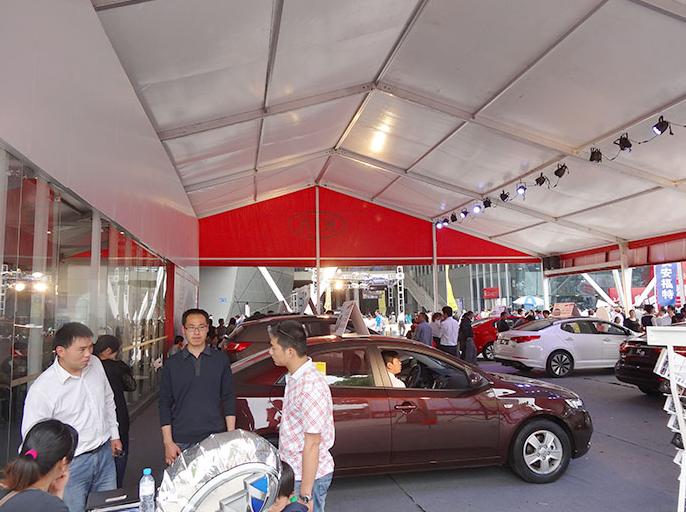 4s店臨時車展篷房 2