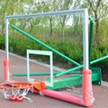 Wall Mount basketball Bacbboard Wall Fixed Style basketball system