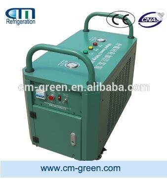 refrigerant recovery machine for screw units