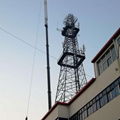 Hot Dip Galvanized 4 legged Angular Steel Microwave Antenna Communication Tower 2