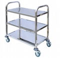 Hotel food trolley plastic restaurant cart