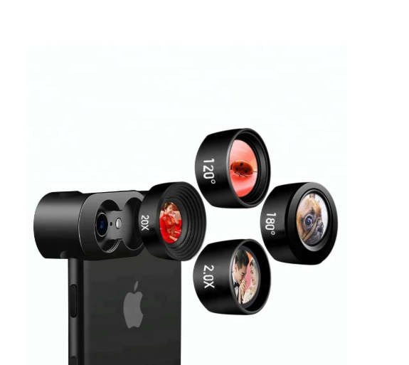 4 in 1 cell phone camera lens for mobile phone camera lens