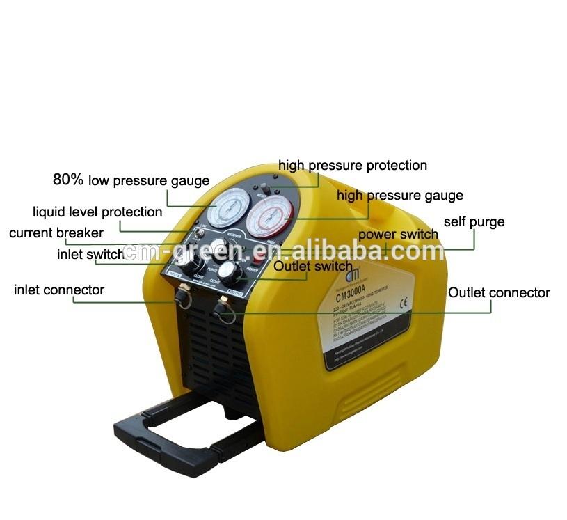 CM2000/2000A/3000A Portable Refrigerant Recovery Machine