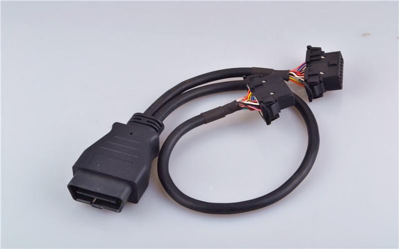 J1962 OBDII wire harness for automotive