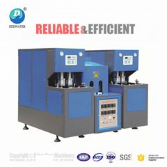 Semi-Automatic PET Stretch Blow Molding Machine