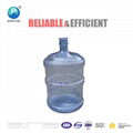 100% new PE material 5 gallon empty plastic drinking water bottle