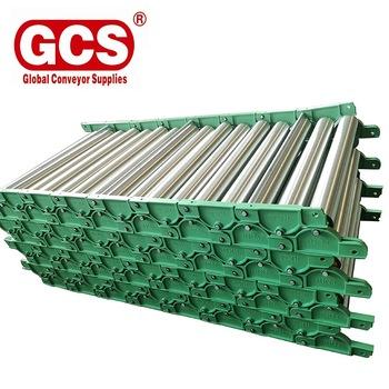 Storage shelves can be rolled ladder conveyor roller chain   4