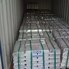 SHG Zinc Ingot 99.995% ready to be shipped to South America