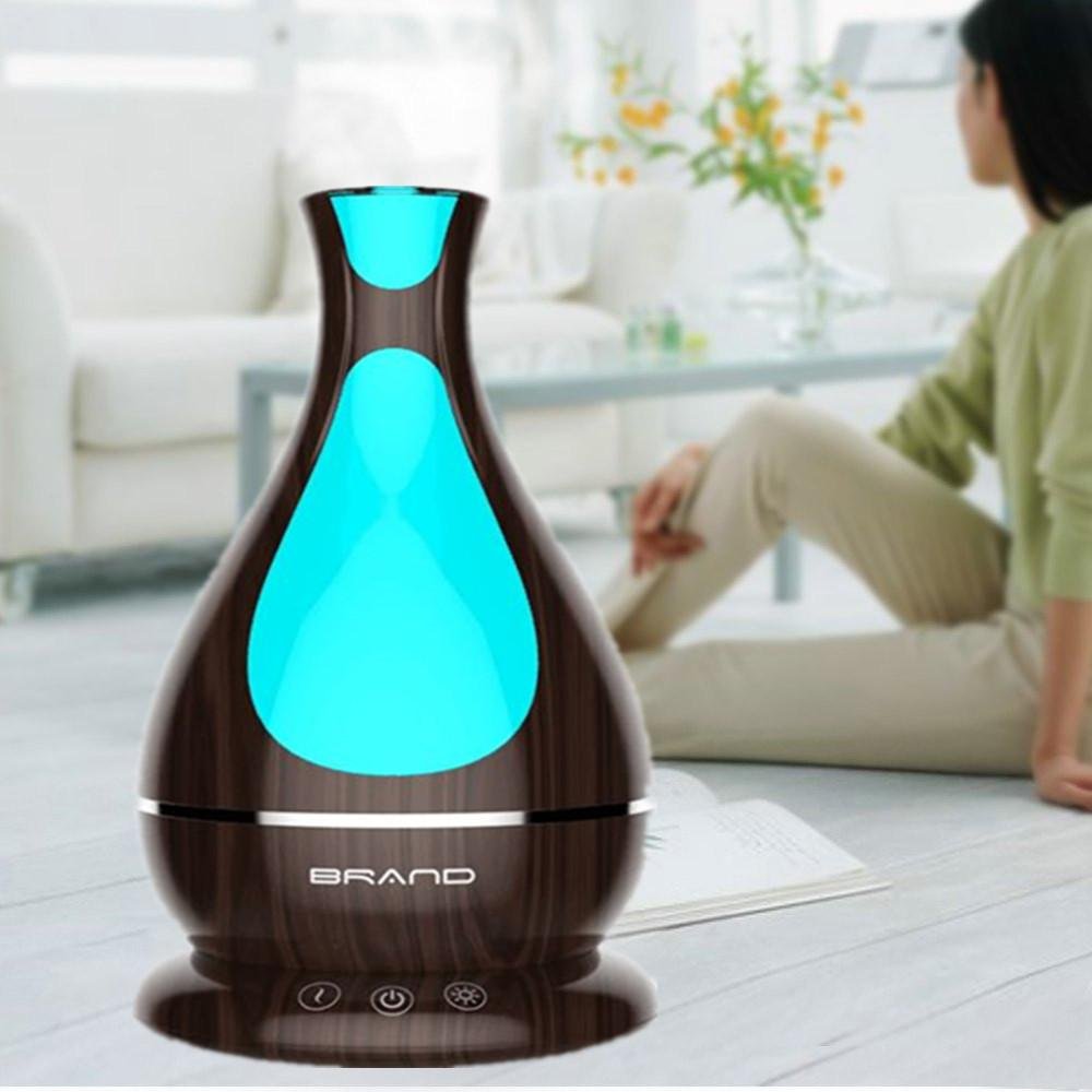 2018 New Ultrasonic Aromatherapy Essential Oil Diffuser 400ml 4