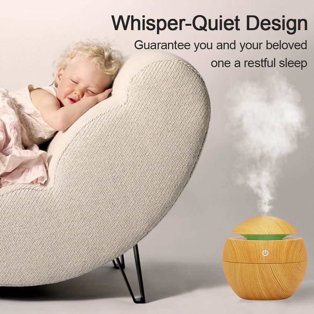 130ml Ultrasonic Rechargeable Essential Oil Diffuser for Car 5