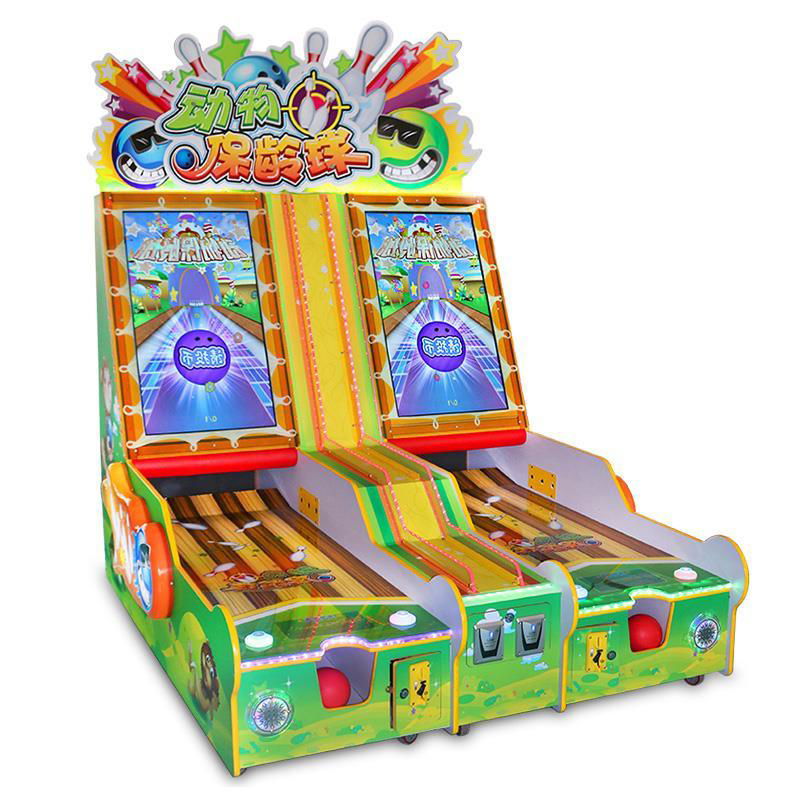 Children Coin Operated Ticket Redemption Zoo Bowling Arcade Game Machine For Sal 2