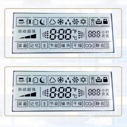 HTN Positive Transflective LCD Display Panels