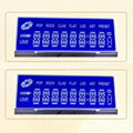 Blue Film STN Segment LCD Display Glass Panels