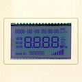 Grey Film STN Segment LCD Display Glass